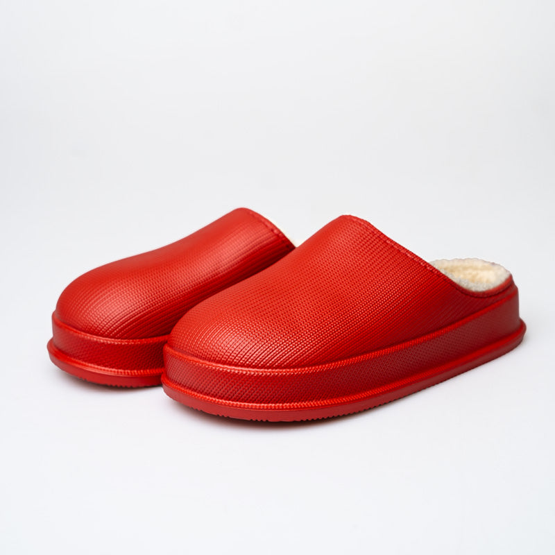 ComfiSlides - Winter Orthopedic Fur Slides With Extra Compressible Thick Sole