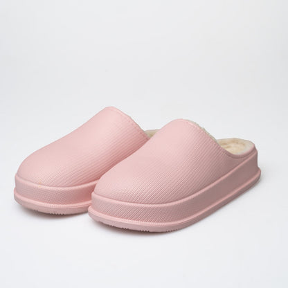 ComfiSlides - Winter Orthopedic Fur Slides With Extra Compressible Thick Sole